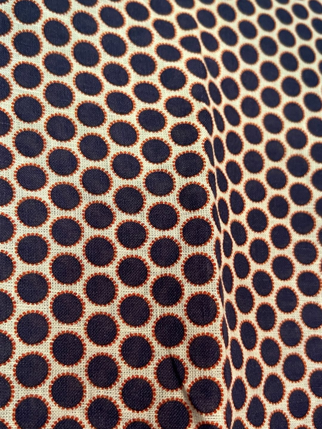 Ann Mashburn Dress Size XS Dot Linen 6