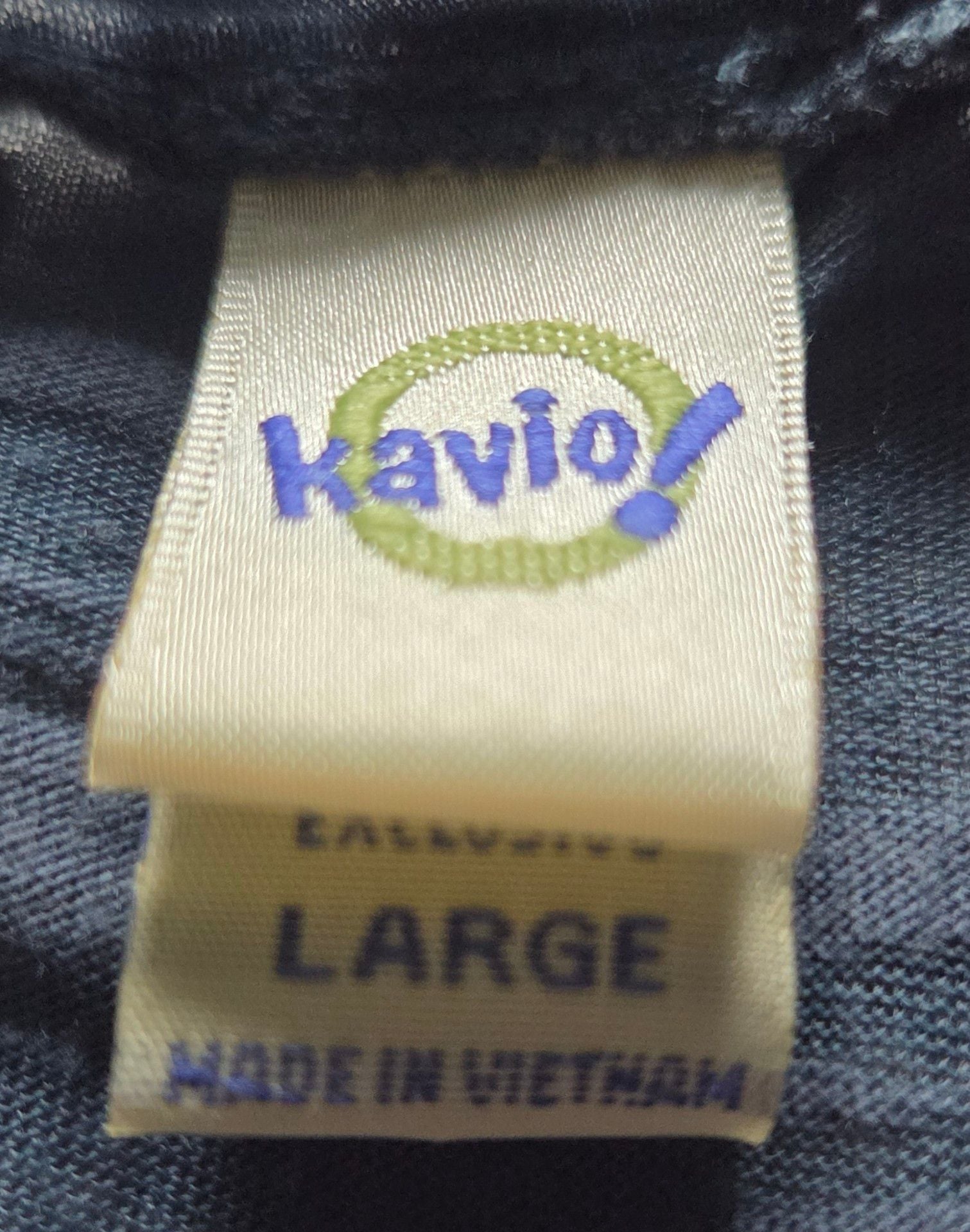Kavio! 2010 Camaro Graphic T-Shirt Size Large Blue Burnout Skull 4