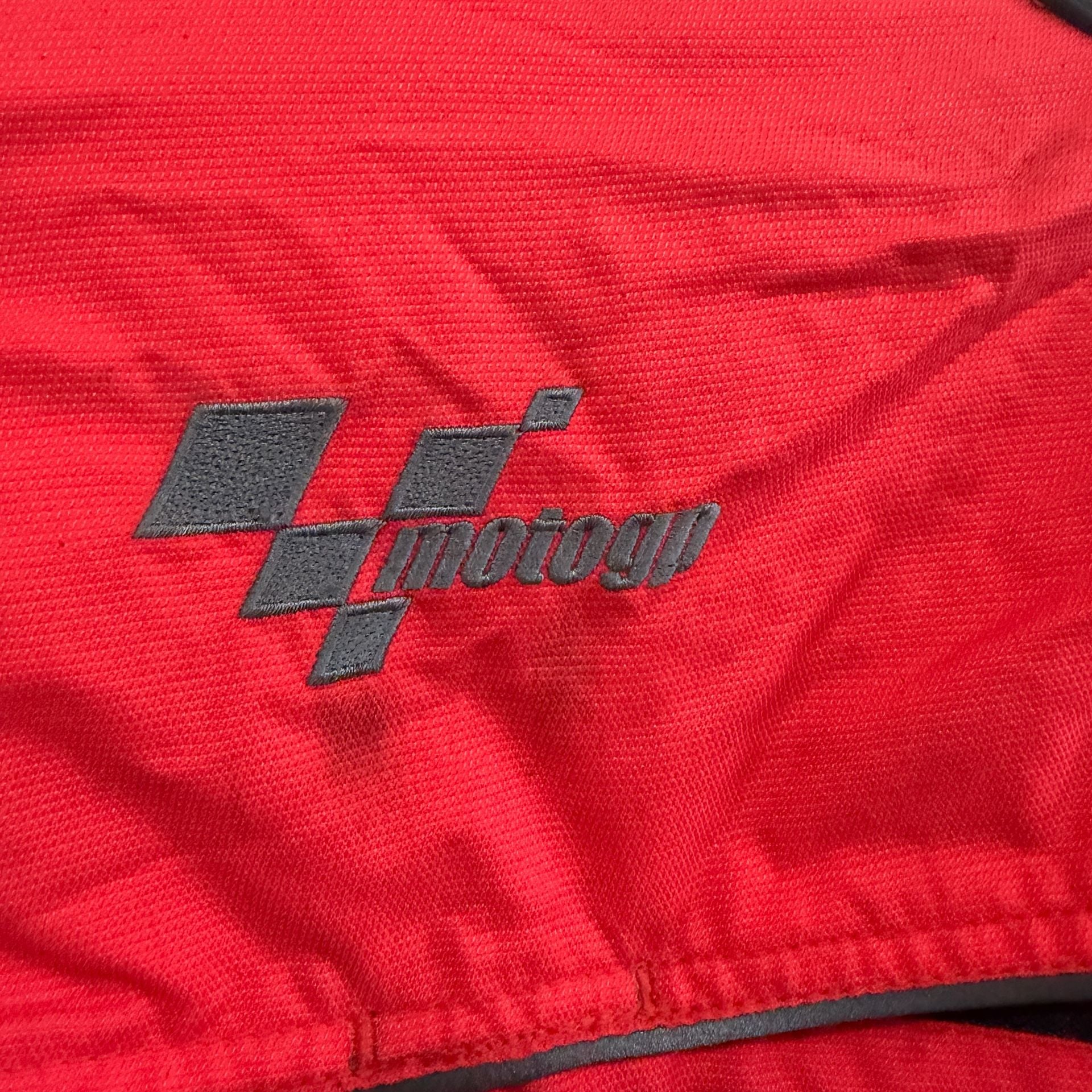 MotoGP Riding Jacket Size 2XL Red Black Motorcycle Touring Coat 4