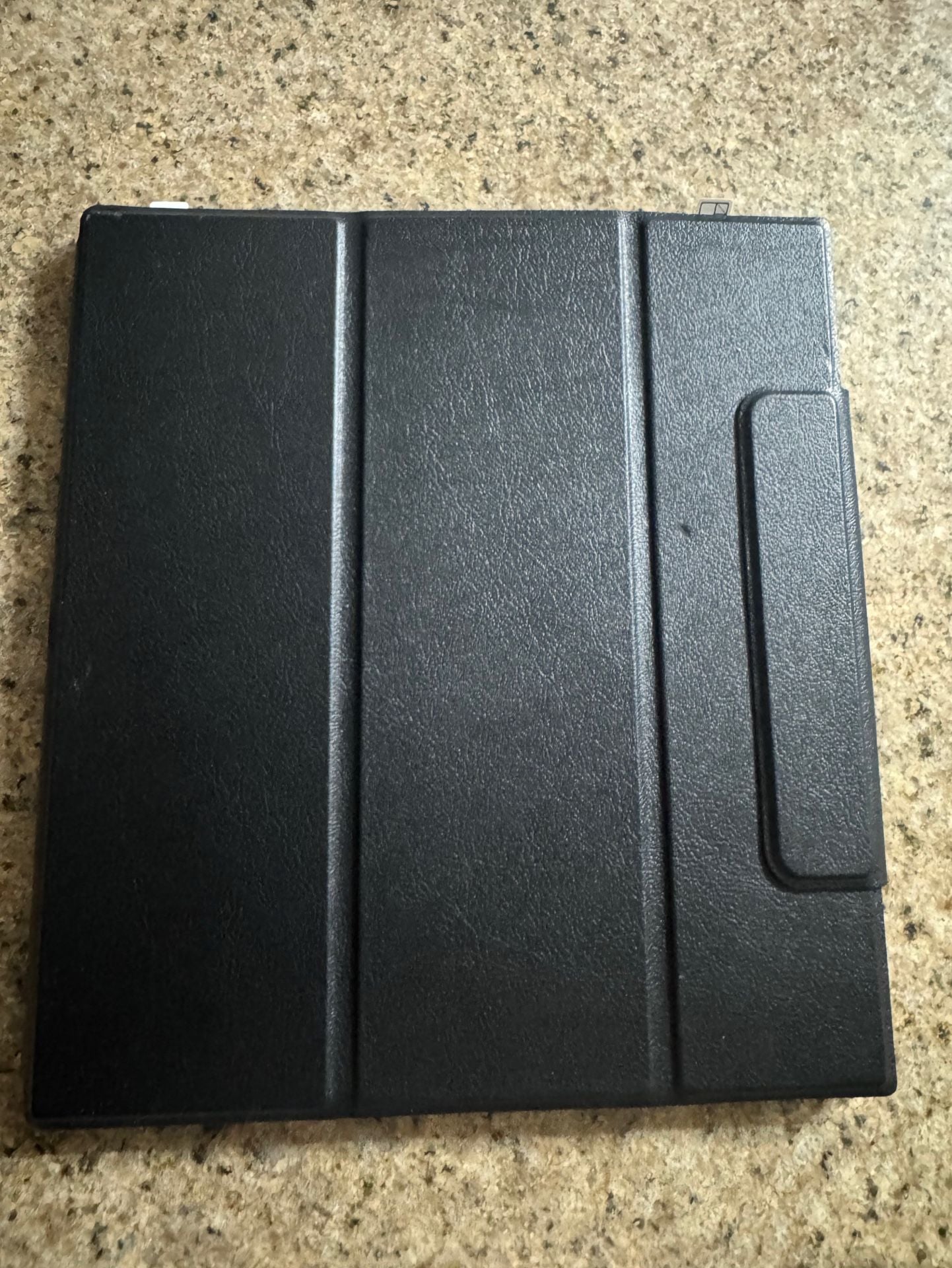 Universal Folio Case Cover Black Leatherette Tablet Accessory 1