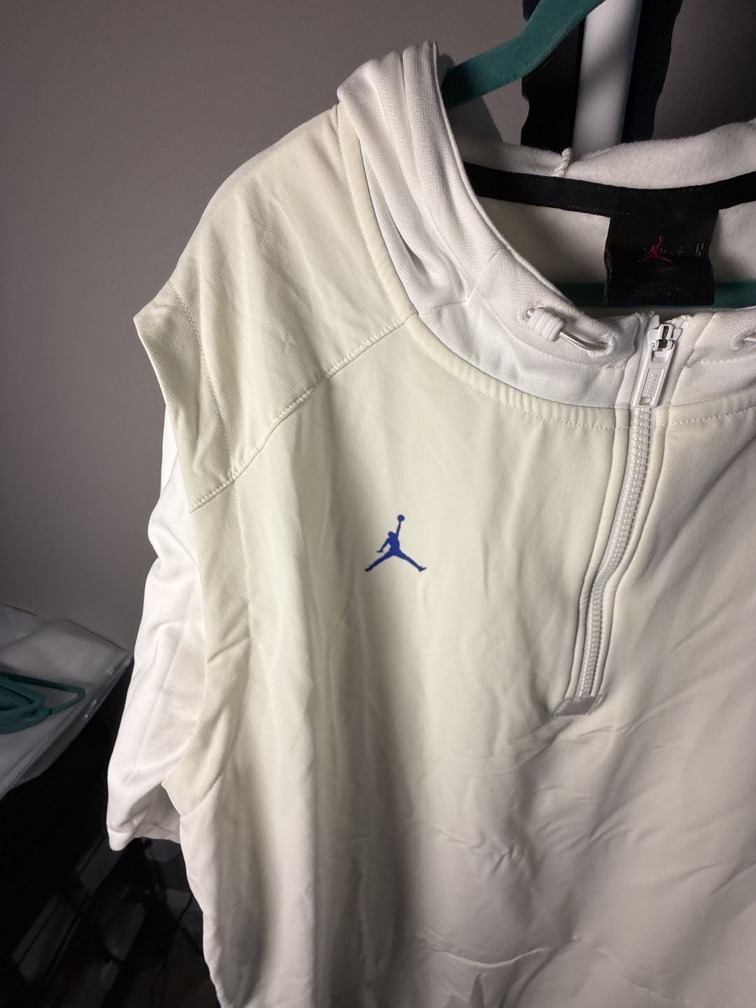 Jordan Florida Gators 1/2-Zip Hooded Jacket Size XXL White 5
