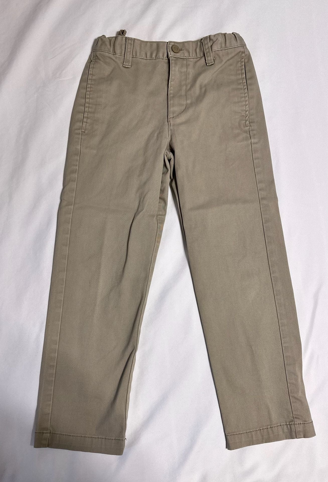 Cat & Jack Straight Chino Pants Size 7 Tan Khakis 2