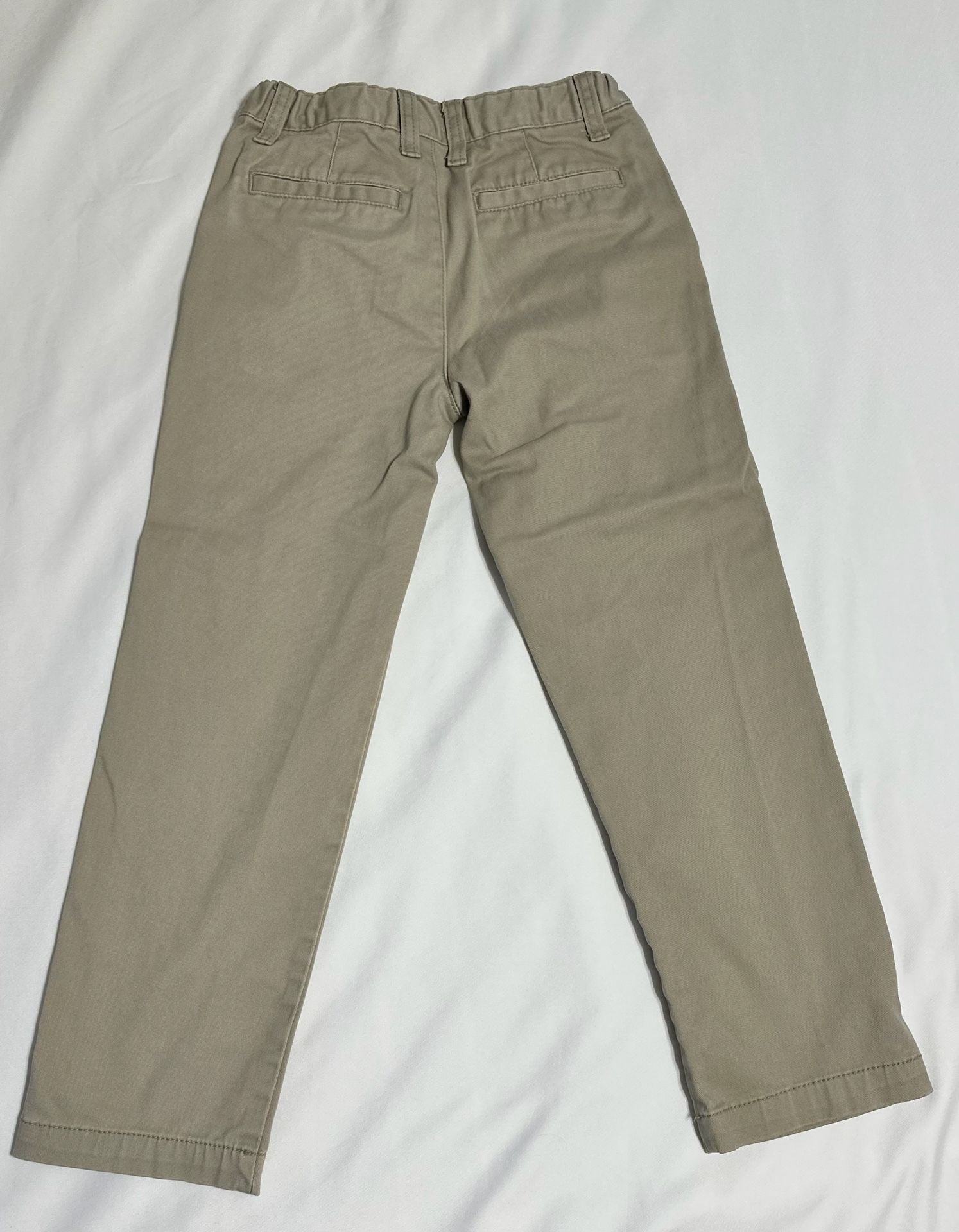 Cat & Jack Straight Chino Pants Size 7 Tan Khakis 5