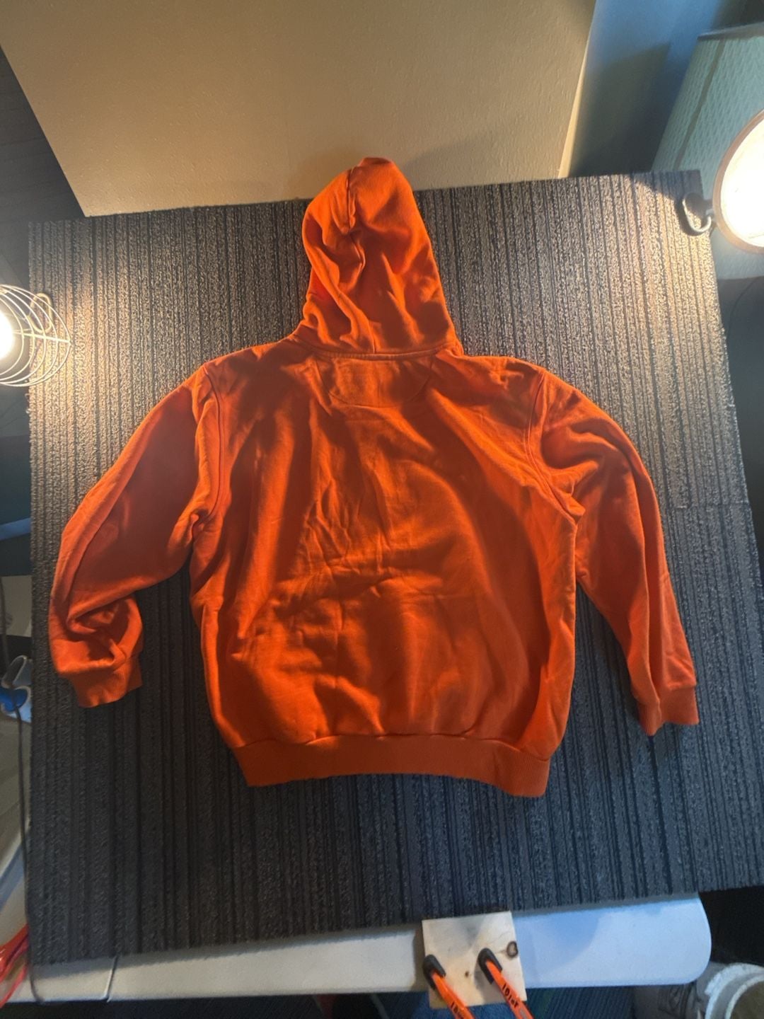 Filson Workwear 450 GSM Hoodie Sweatshirt Hoodie Size XXL Blaze Orange Reilly 9