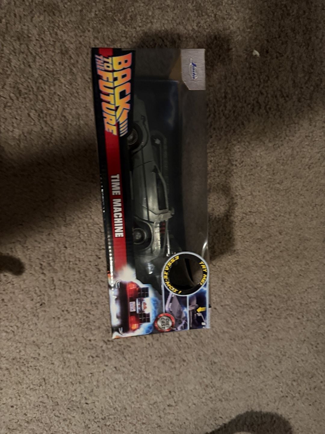 Jada Toys Back to the Future Time Machine Die-Cast Car 1