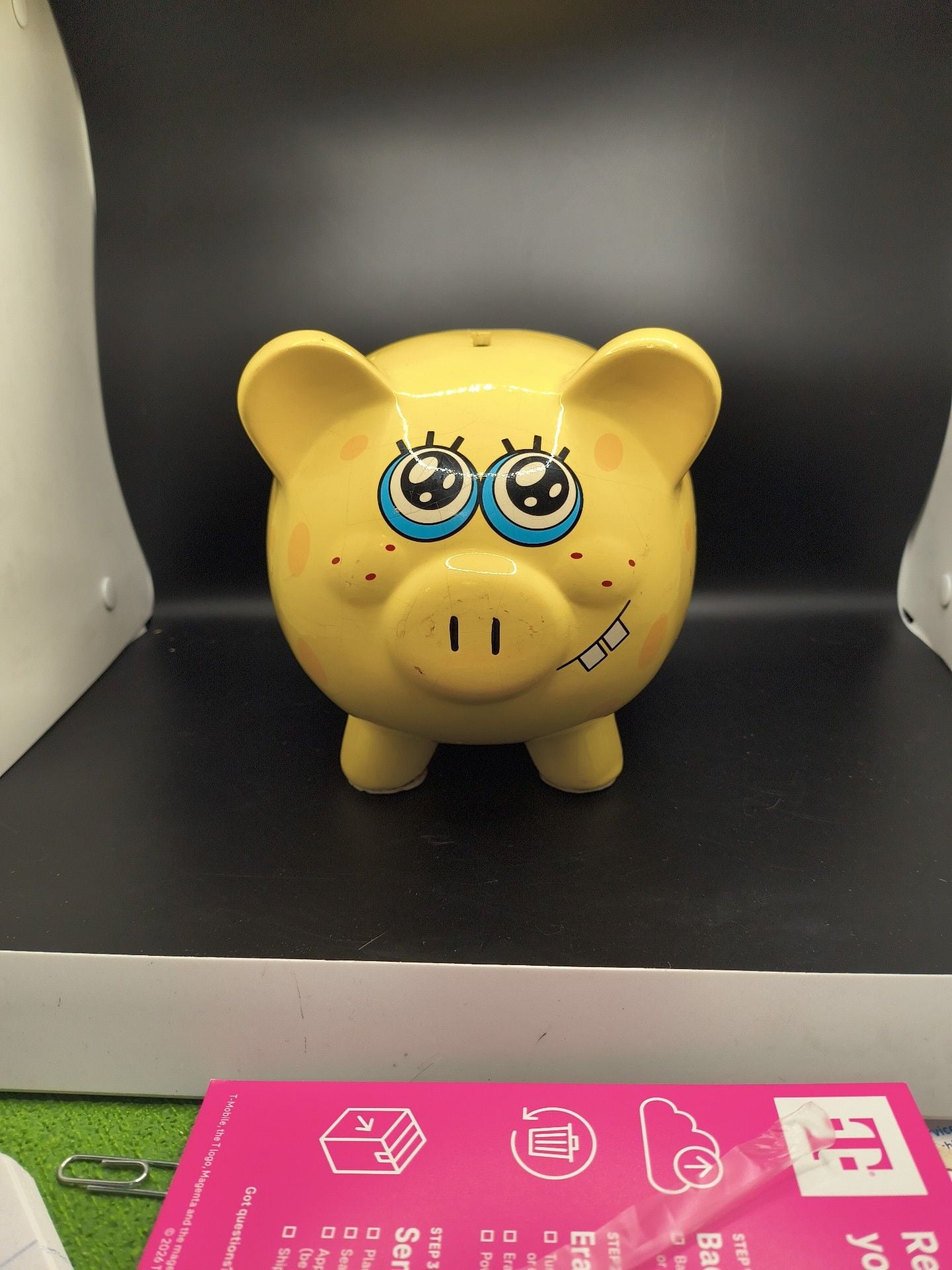Nickelodeon SpongeBob SquarePants Ceramic Piggy Bank 1