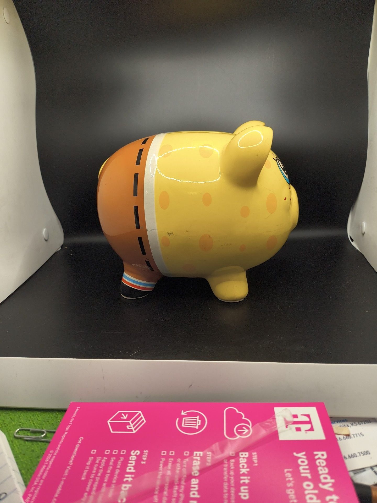 Nickelodeon SpongeBob SquarePants Ceramic Piggy Bank 2
