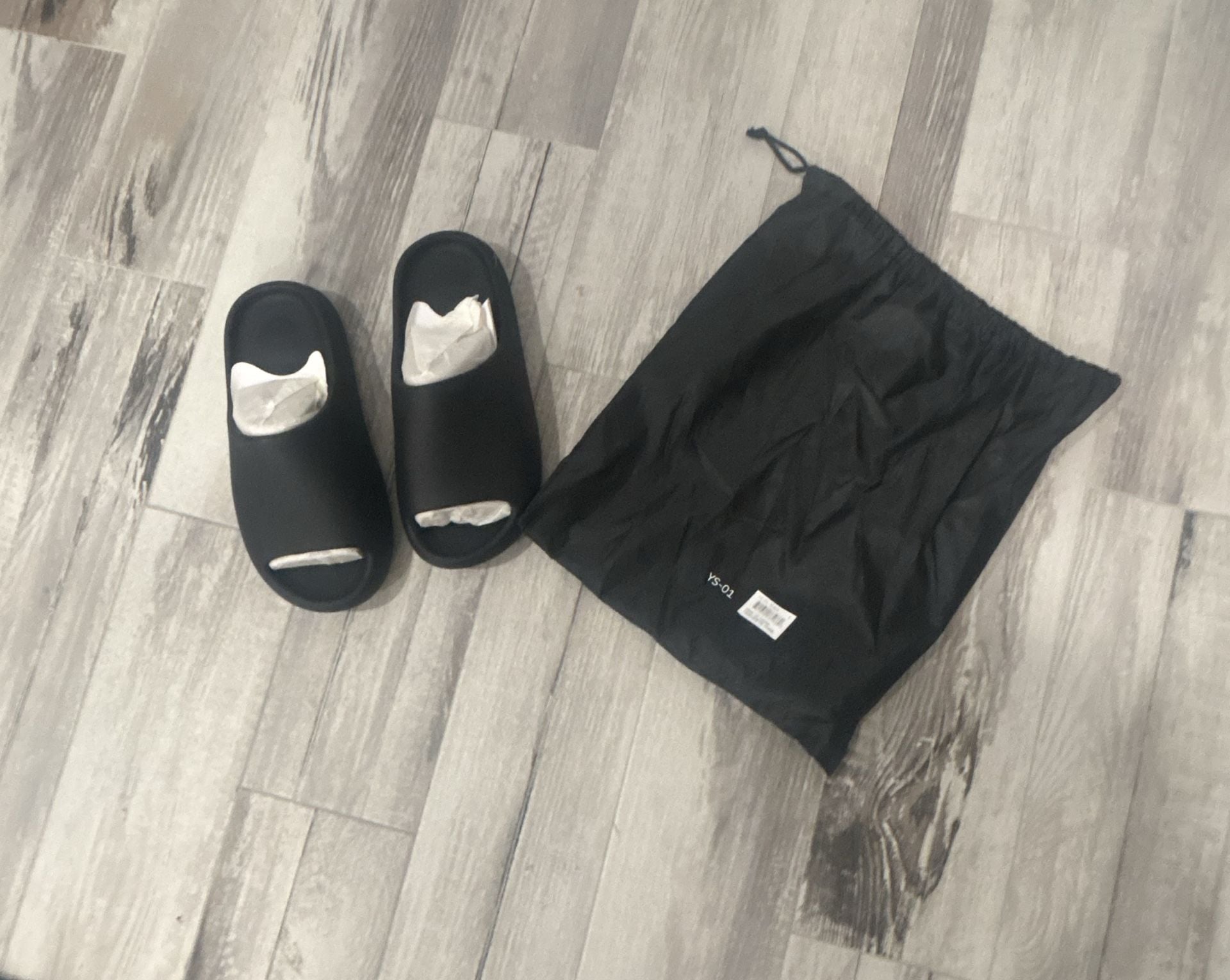 Fear of God Essentials Slides Black YS-01 2