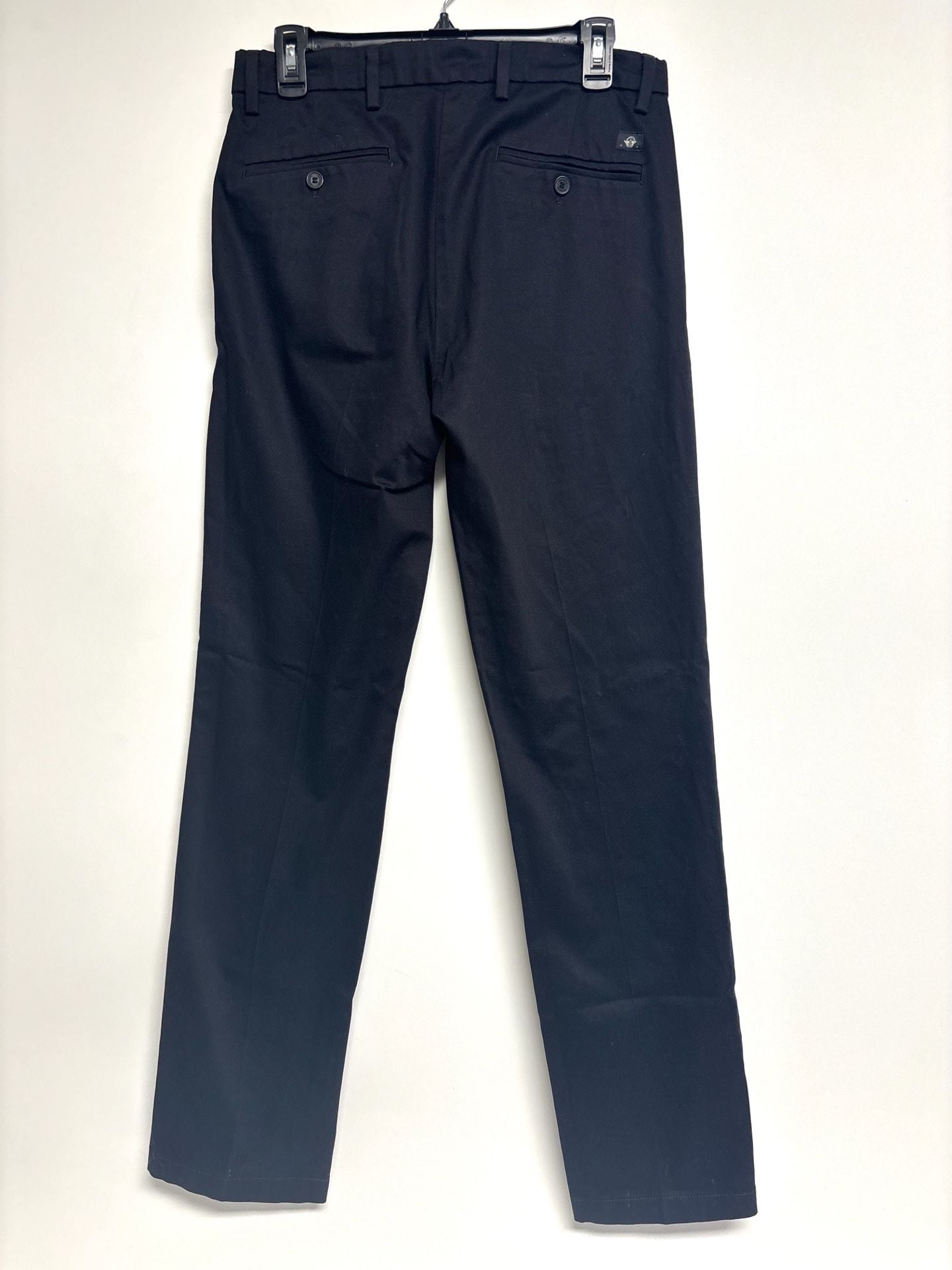 Dockers Pants Size 29 Black Slim Fit Stretch Stain Defender Chinos 10