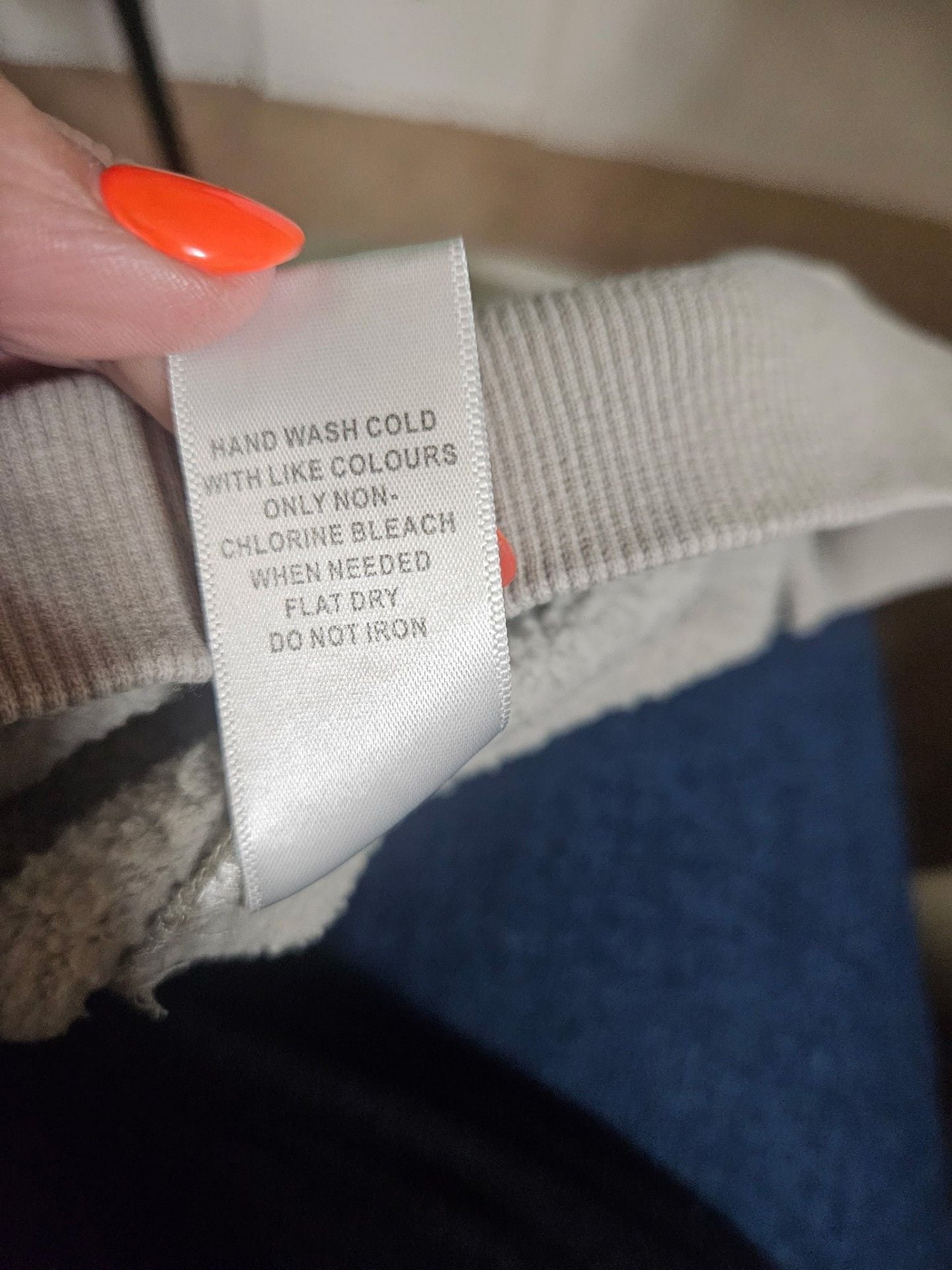 Fear of God Essentials Hoodie Size M Beige Pullover Sweatshirt 8