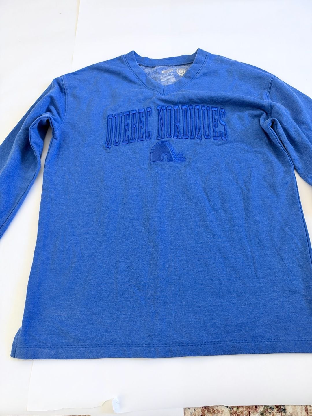 Quebec Nordiques Long Sleeve Size M 2