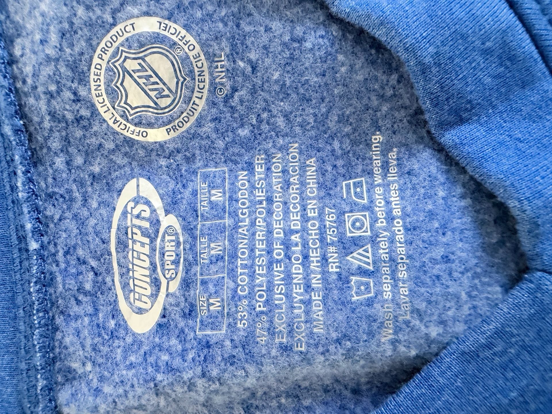 Quebec Nordiques Long Sleeve Size M 4