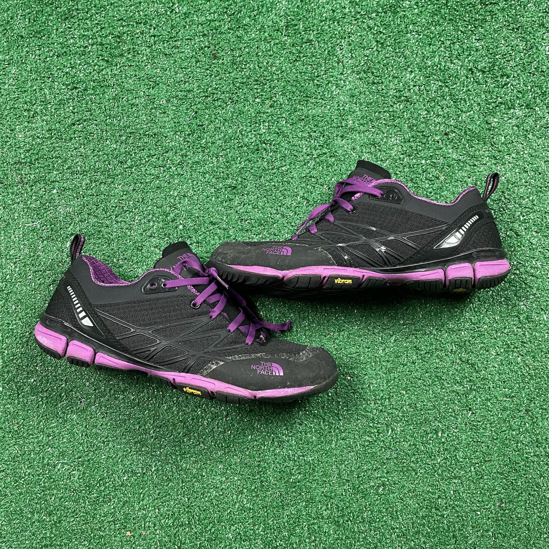 The North Face Ultra Kilowatt Size 10 Black Purple Trainer Shoes 2