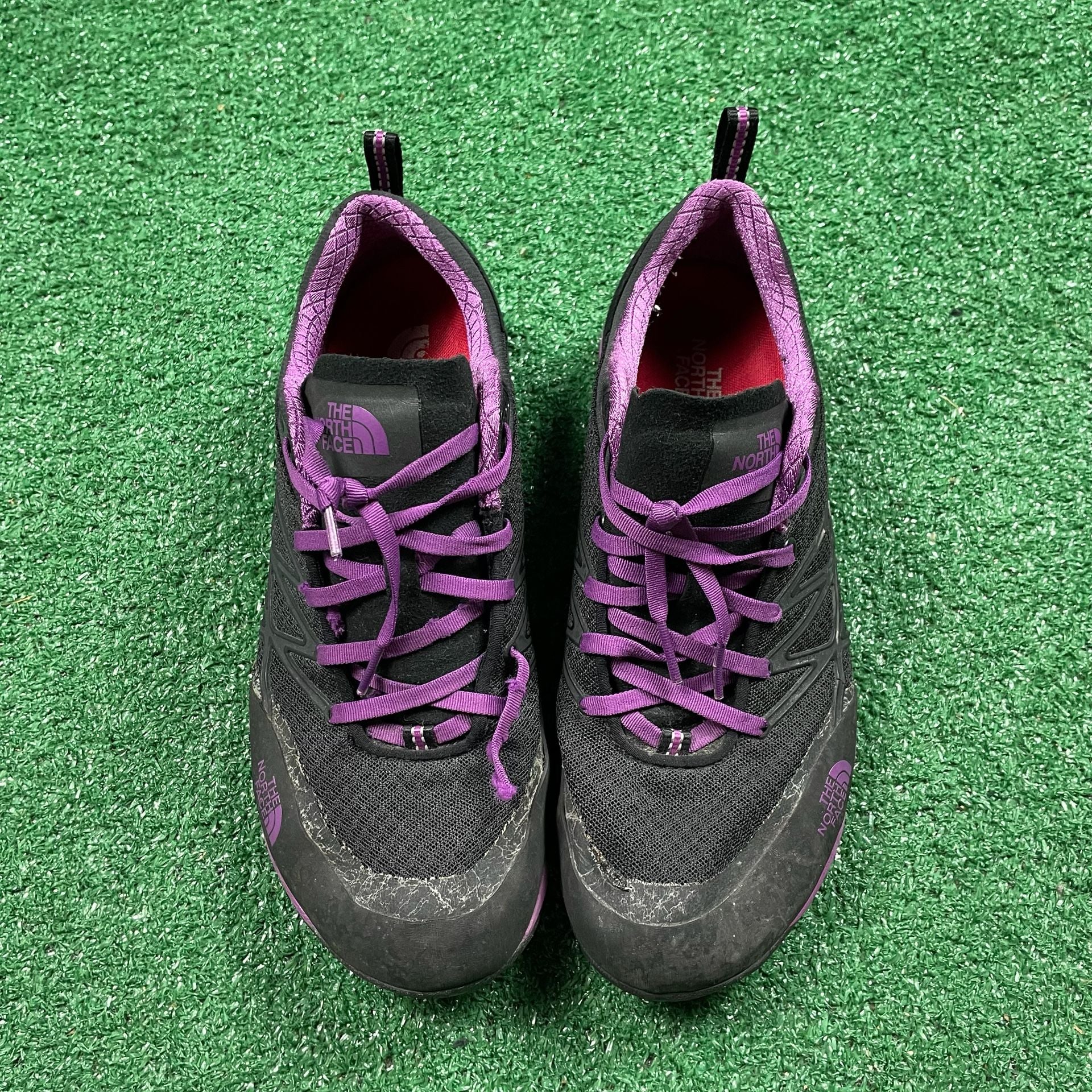 The North Face Ultra Kilowatt Size 10 Black Purple Trainer Shoes 4