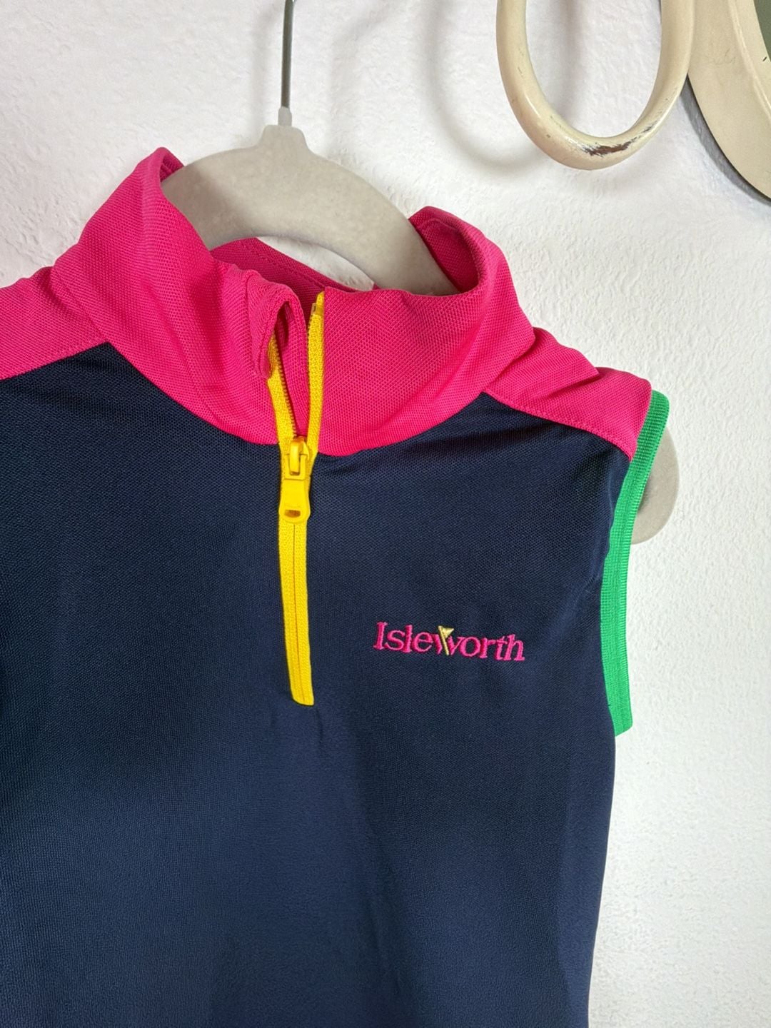 RLX Ralph Lauren GIRLS 6 Sleeveless 1/4-Zip Polo Size 6 Isleworth 4