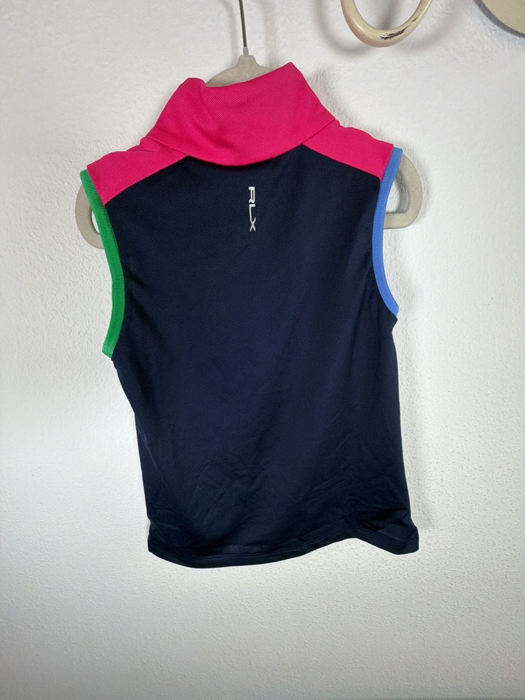 RLX Ralph Lauren GIRLS 6 Sleeveless 1/4-Zip Polo Size 6 Isleworth 6