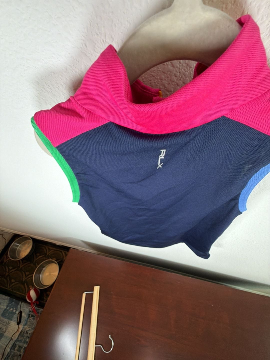 RLX Ralph Lauren GIRLS 6 Sleeveless 1/4-Zip Polo Size 6 Isleworth 8