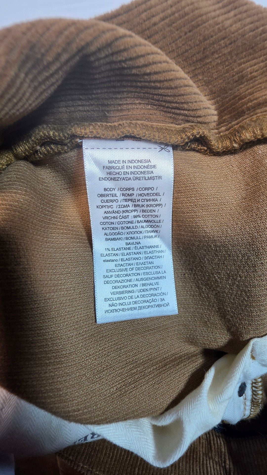 Polo Ralph Lauren Varick Slim Straight Corduroy Pants 34/32 Brown 7
