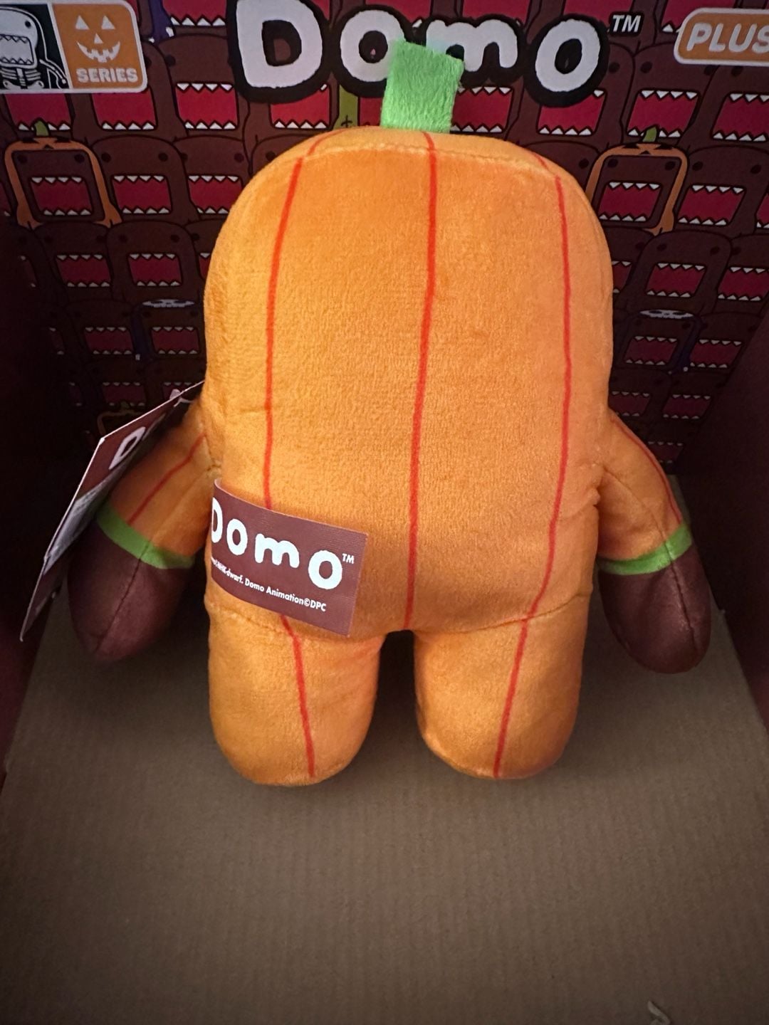 Domo Halloween Pumpkin Costume Plush Toy 2