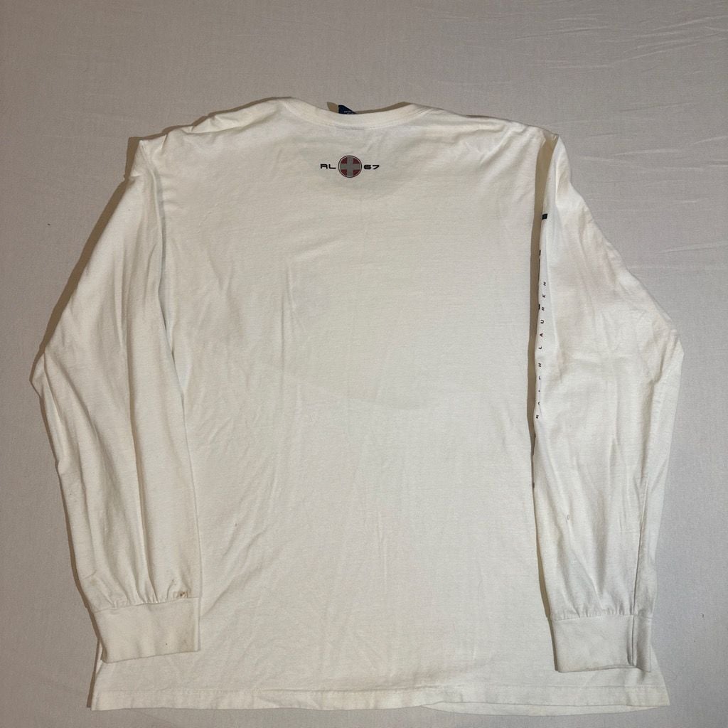1990s Polo Ralph Lauren Sport Long Sleeve T-Shirt Size XL 3
