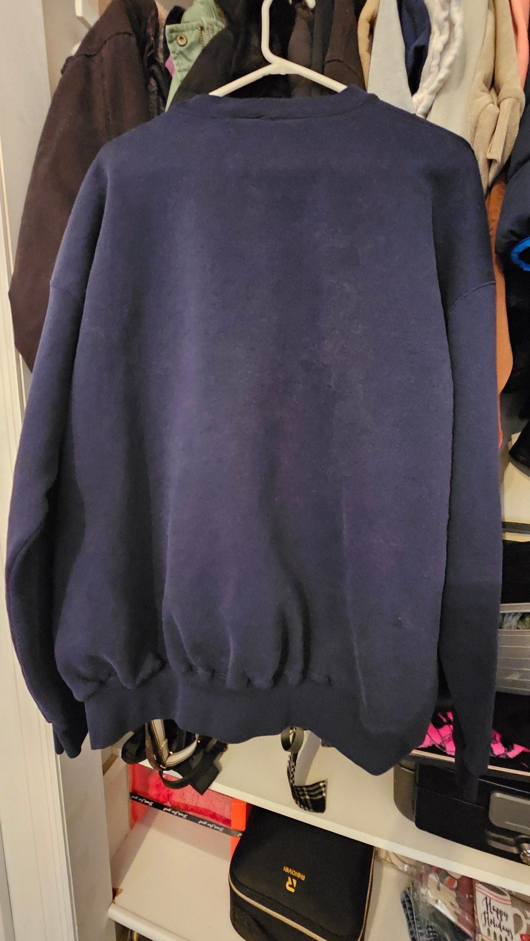 Midwest Embroidery Notre Dame Fighting Irish Sweatshirt XX-Large Navy Blue 3