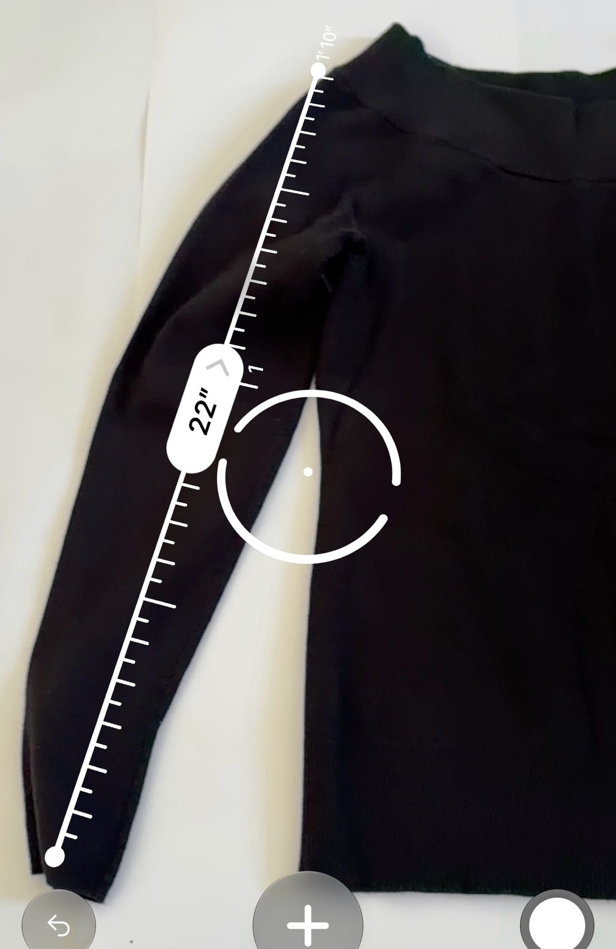 WHBM Boat Neck Sweater Size L Black Long Sleeve 7
