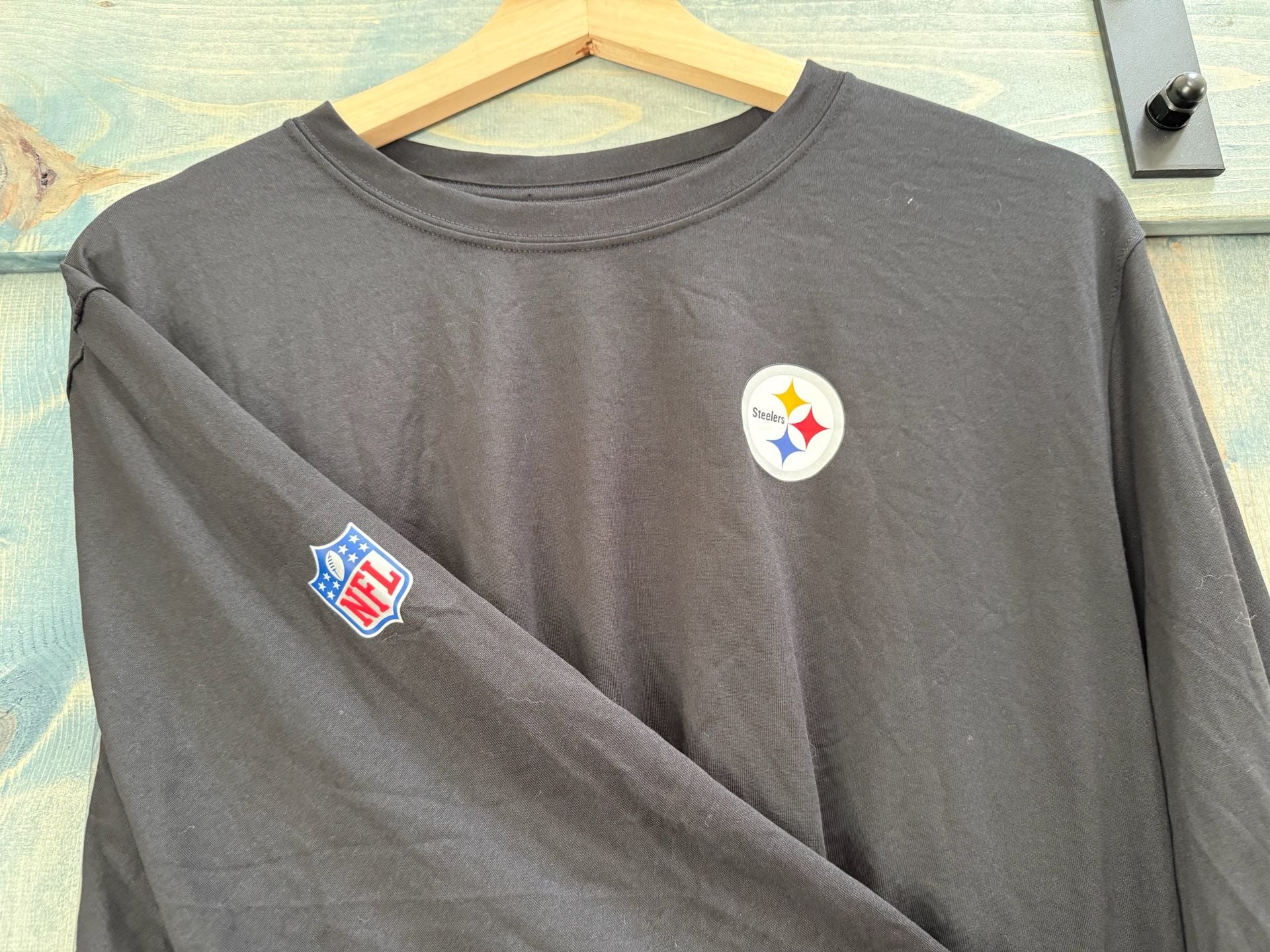 Nike Pittsburgh Steelers NFL T-Shirt Size XL Black Dri-Fit new w tags 4