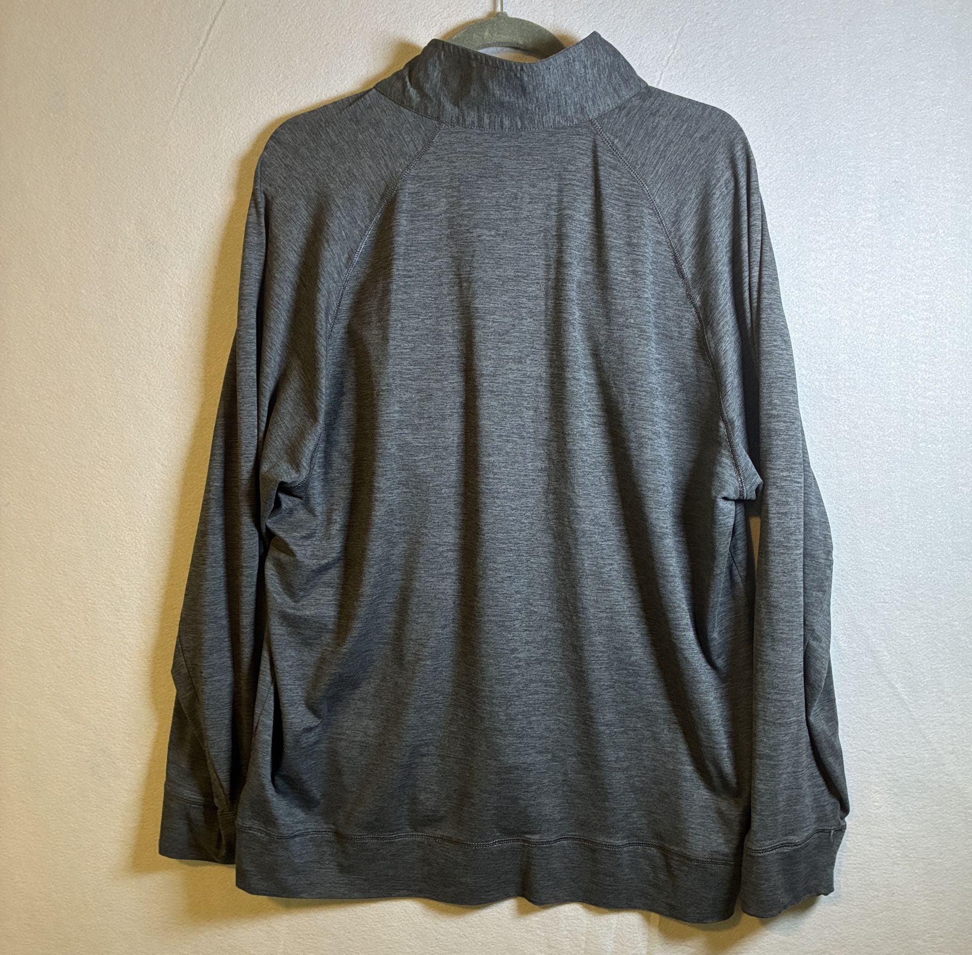 Bonobos Golf 1/2 Zip Pullover Size XL Grey Athletic Long Sleeve 7