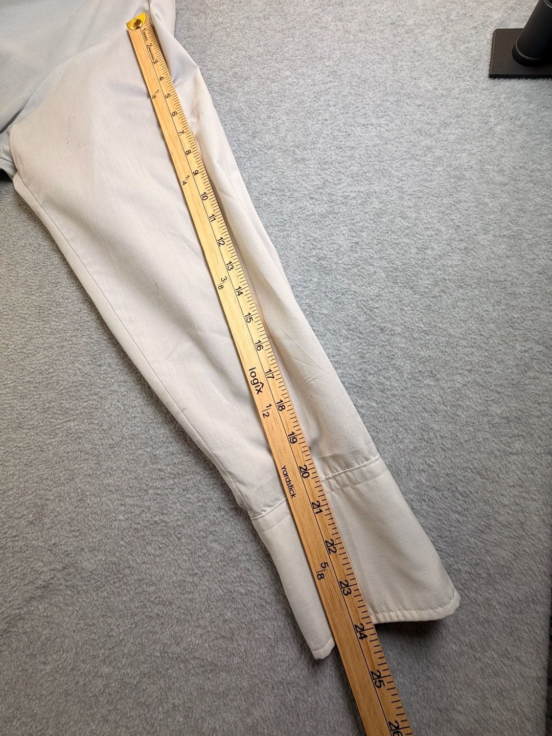 Karman Gold Collection Western Bib Front Shirt Size XX-Lrg White 7