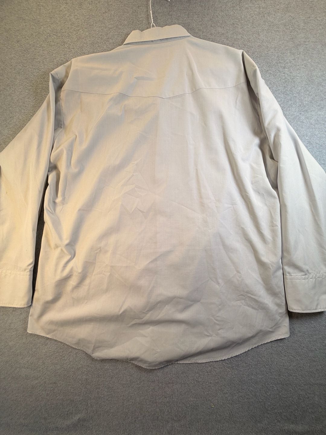 Karman Gold Collection Western Bib Front Shirt Size XX-Lrg White 8