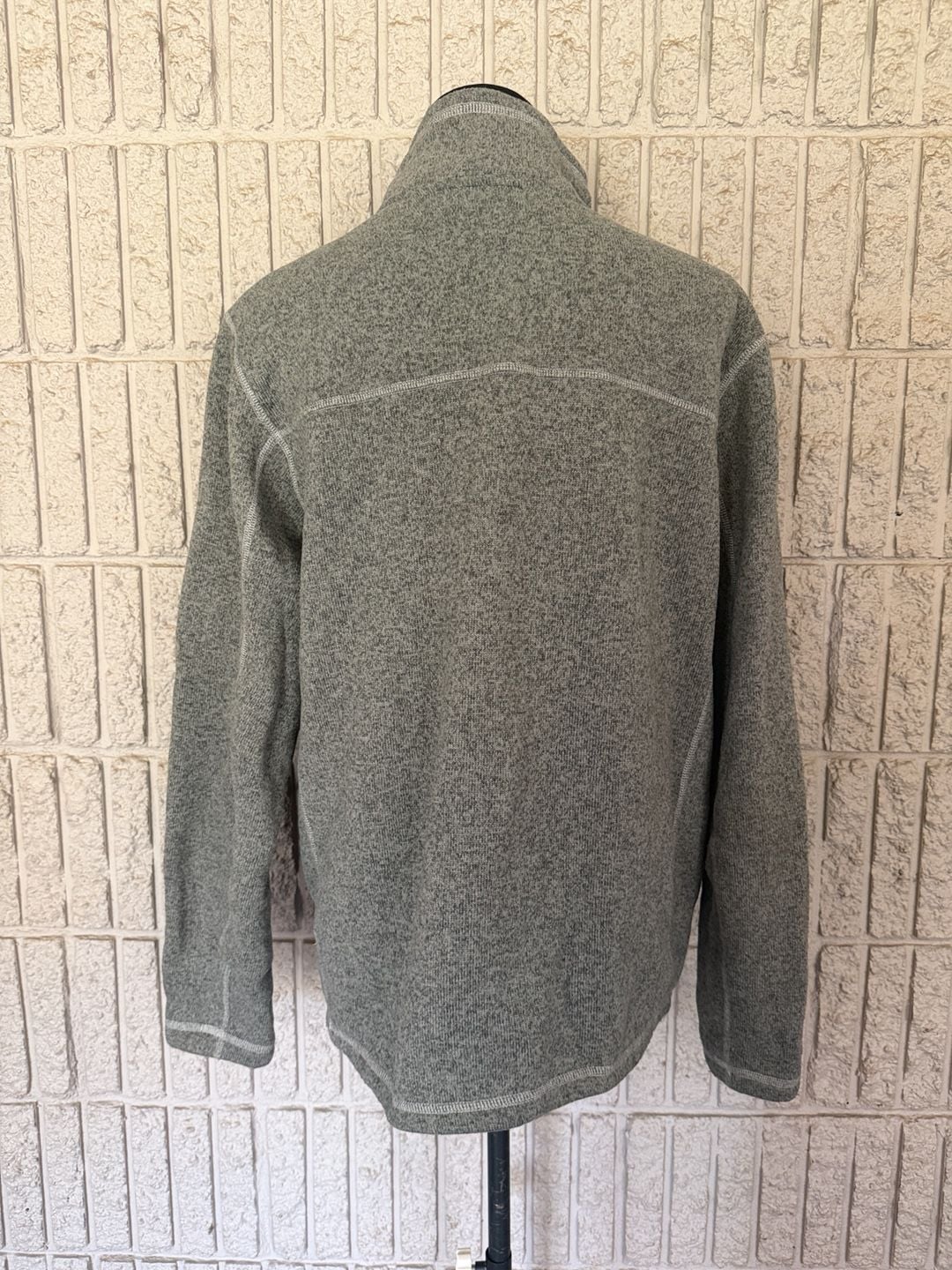 906 The North Face Gordon Lyons Quarter Zip Size L Gray 3