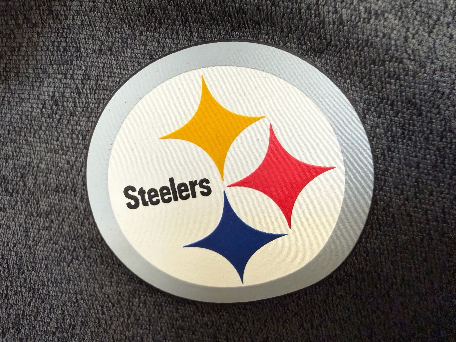 Nike Pittsburgh Steelers Dri-Fit Quarter-Zip Pullover XL Gray Black 6