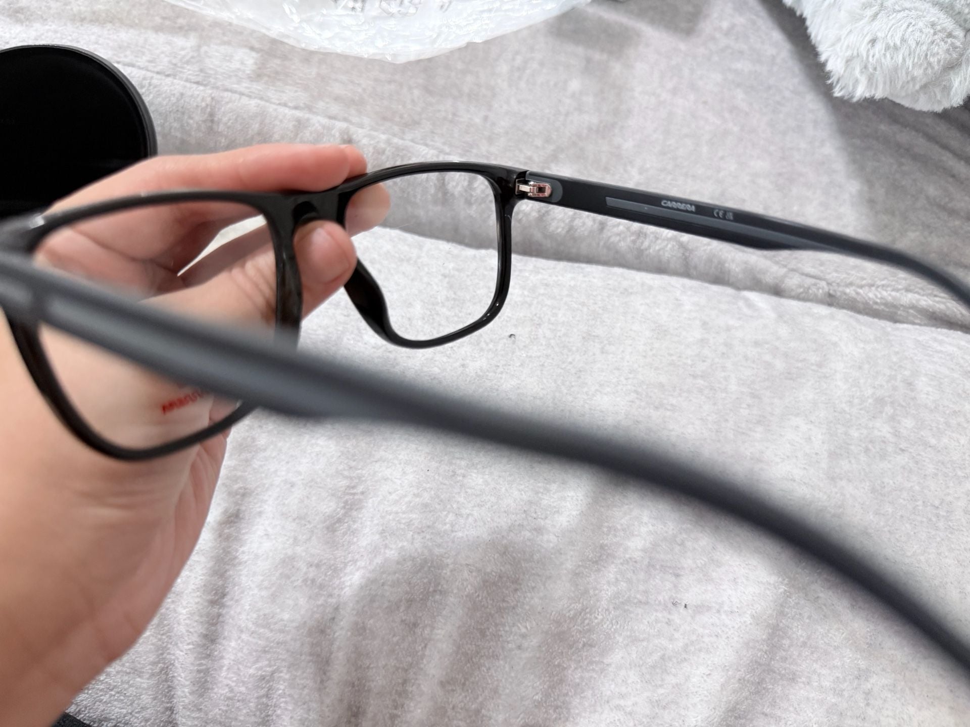 Carrera 8892 Eyeglasses Black Rectangle Frame 6