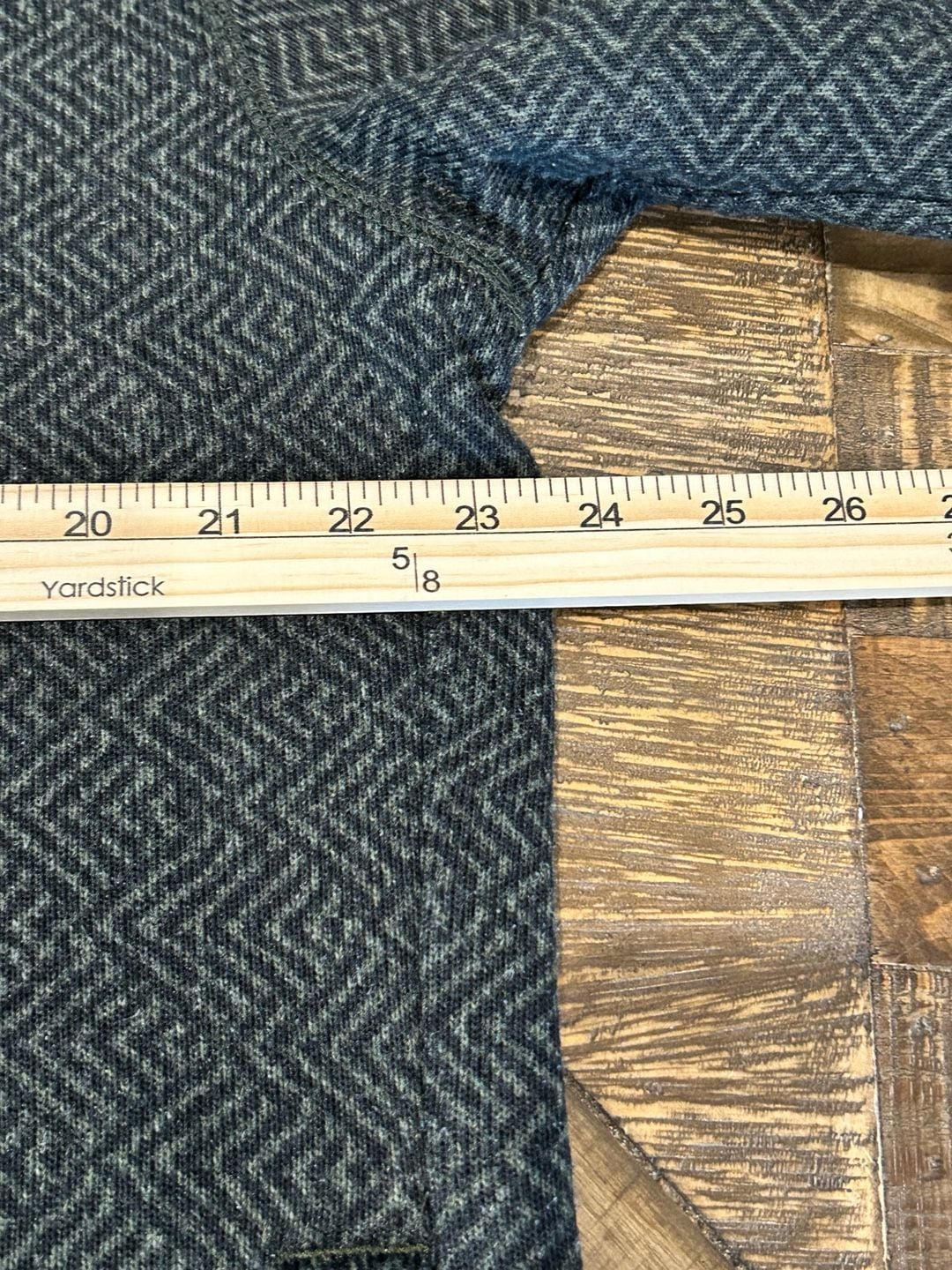 G.H. Bass & Co. Pullover Size X-Large Gray Herringbone Mock Neck 7
