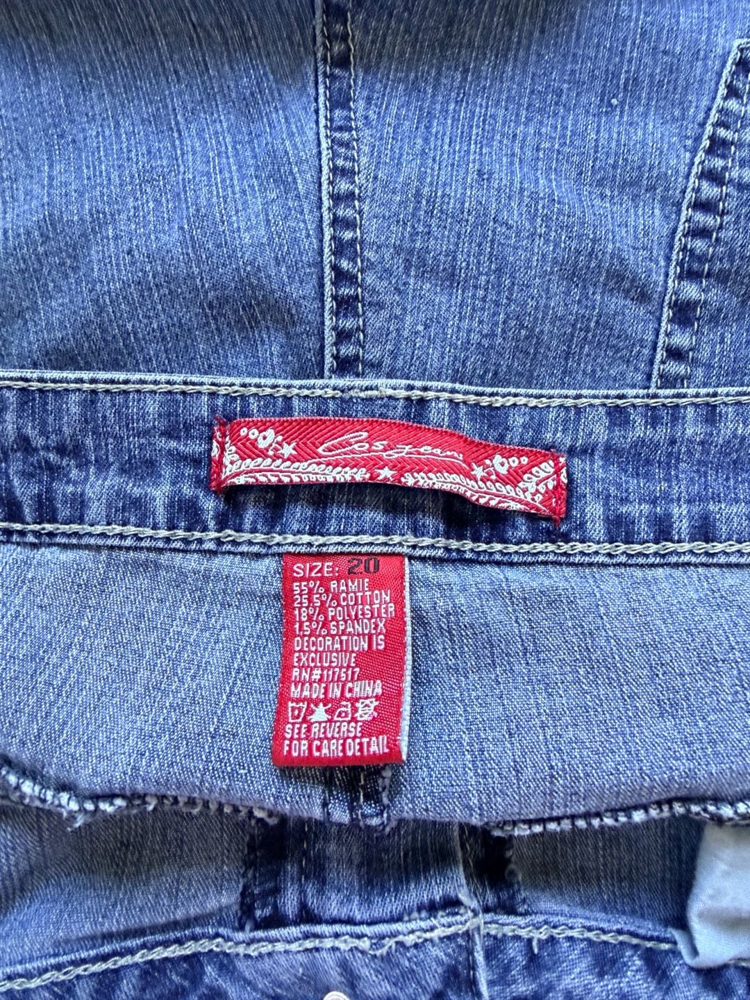 Christopher & Banks Denim Capri Jeans Blue 4