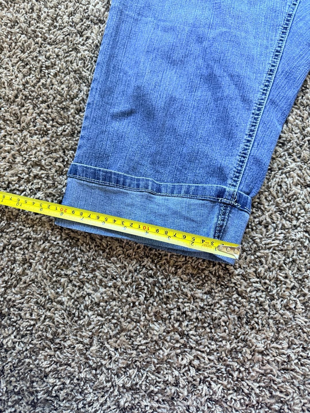 Christopher & Banks Denim Capri Jeans Blue 6