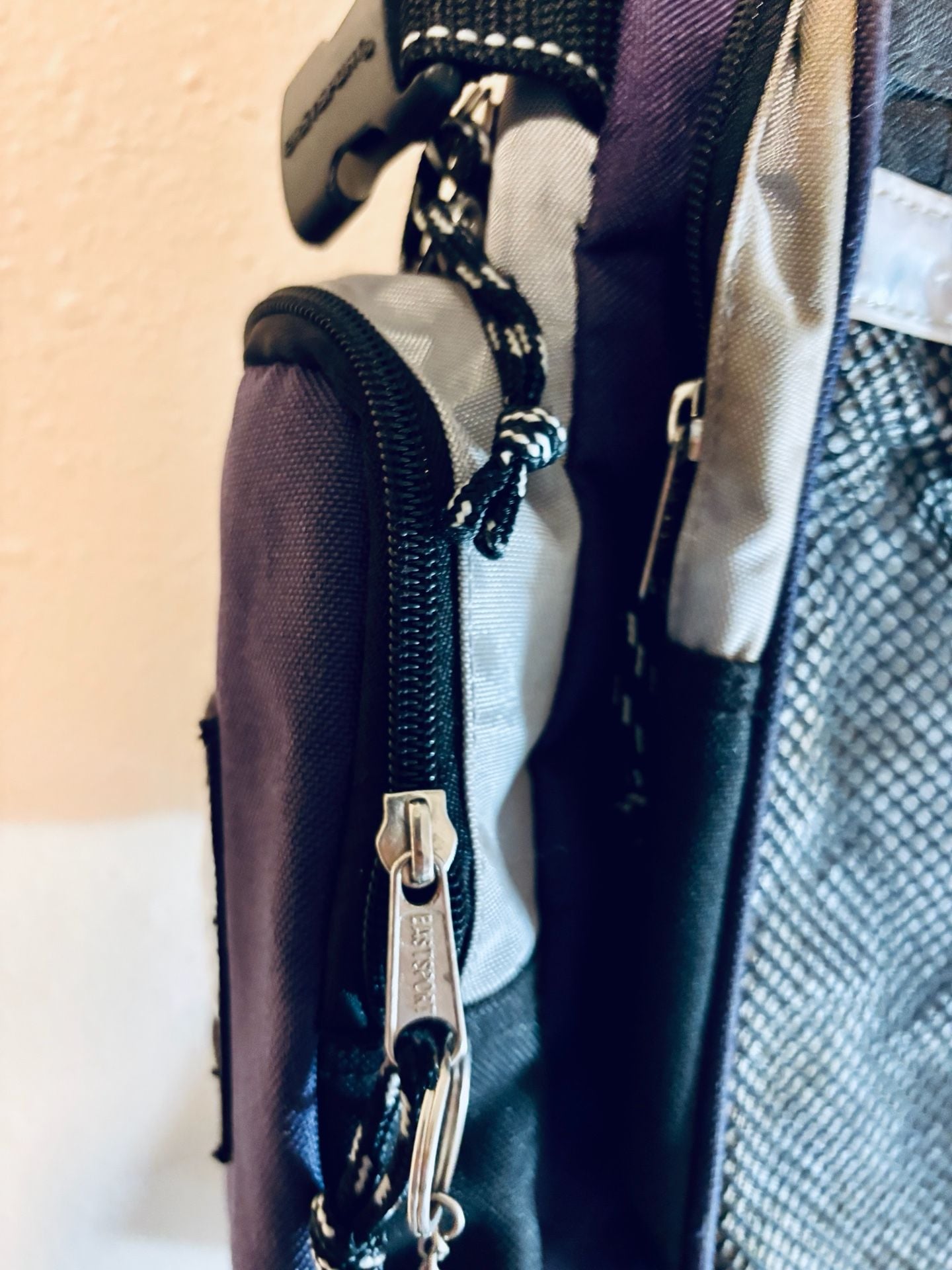 Eastport Black Mesh Backpack 7