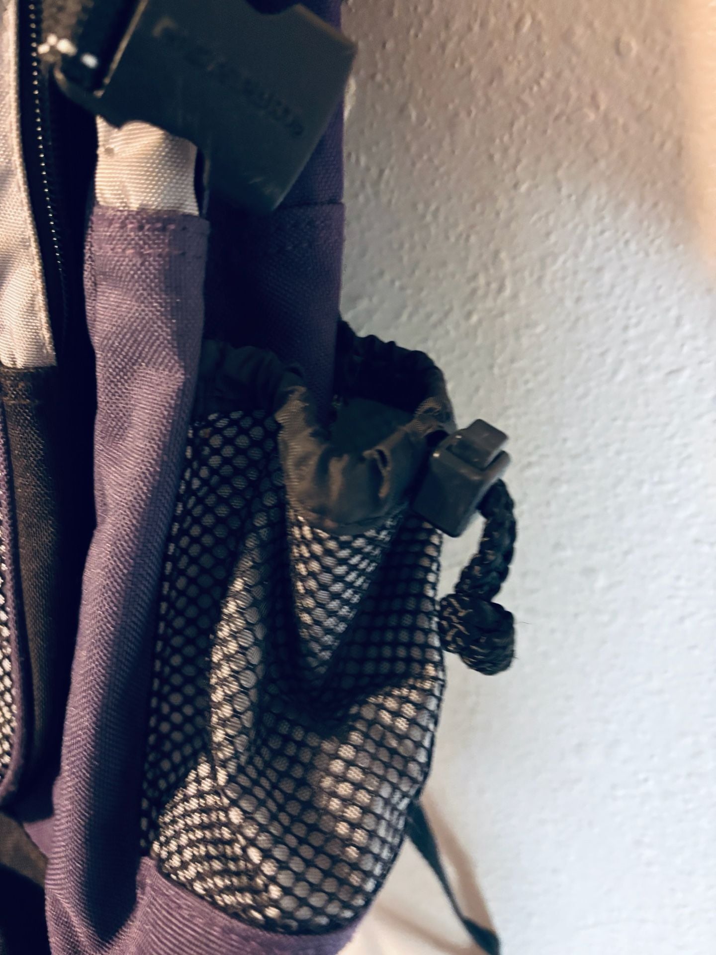 Eastport Black Mesh Backpack 8