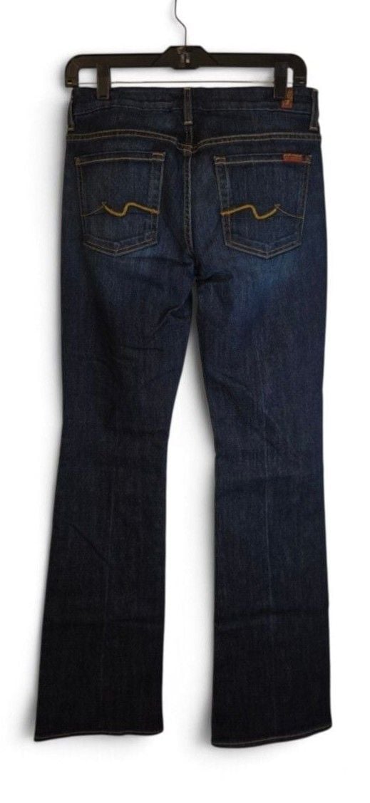7 For All Mankind Kimmie Bootcut Jeans Dark Wash Sz 28 3