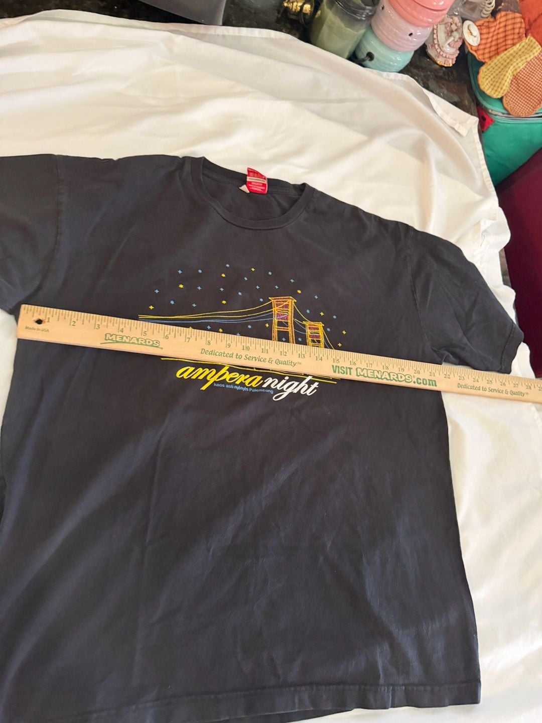 Nyenyes Palembang Ampera Night T-Shirt 7