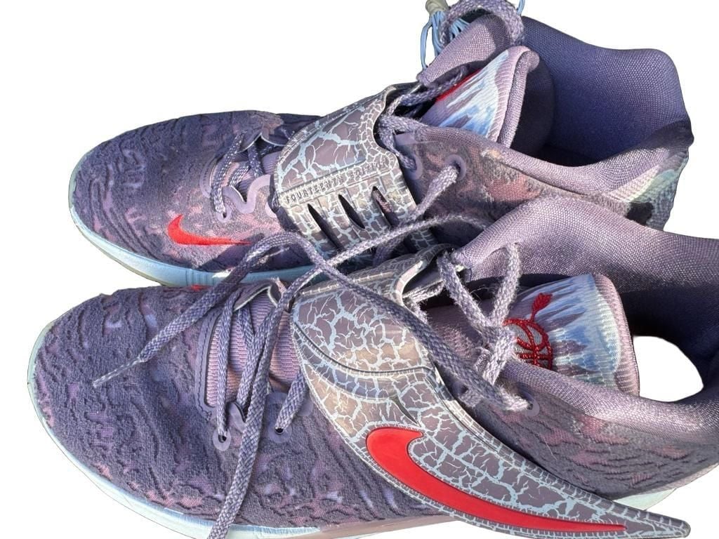 Nike KD 14 NRG Valentine's Day Purple Red Basketball Shoes 5