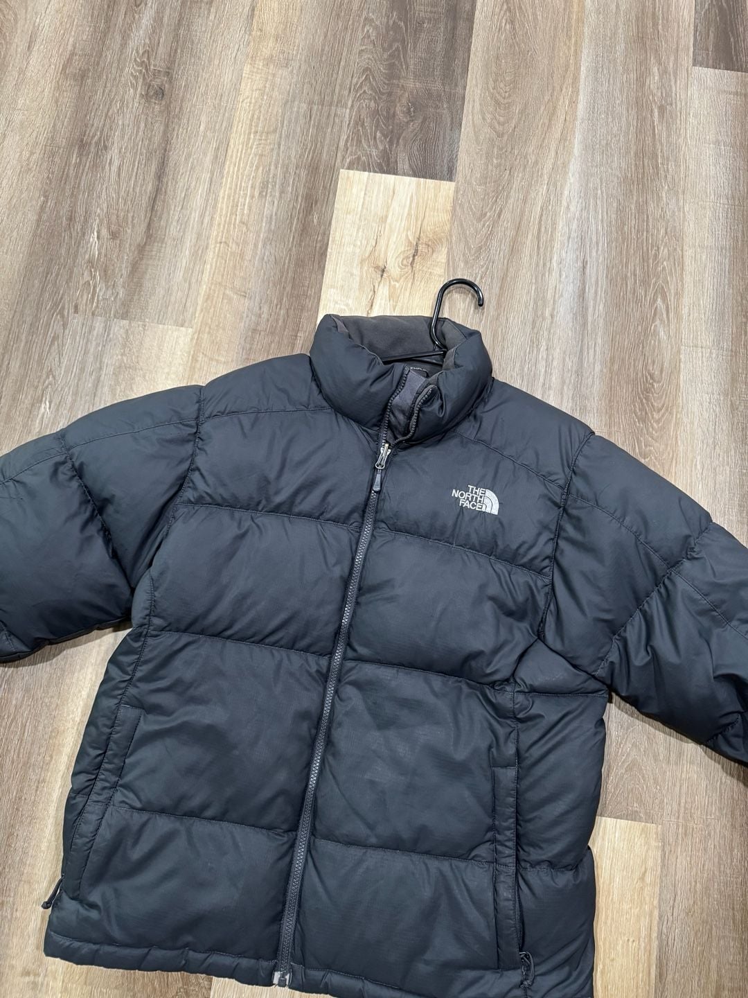 The North Face 550 Down Puffer Jacket Black Men’s Size Medium Pre-Owned 3