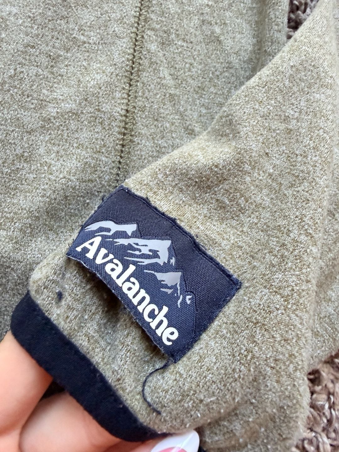 Avalanche 1/4 Zip Fleece Pullover Green 5