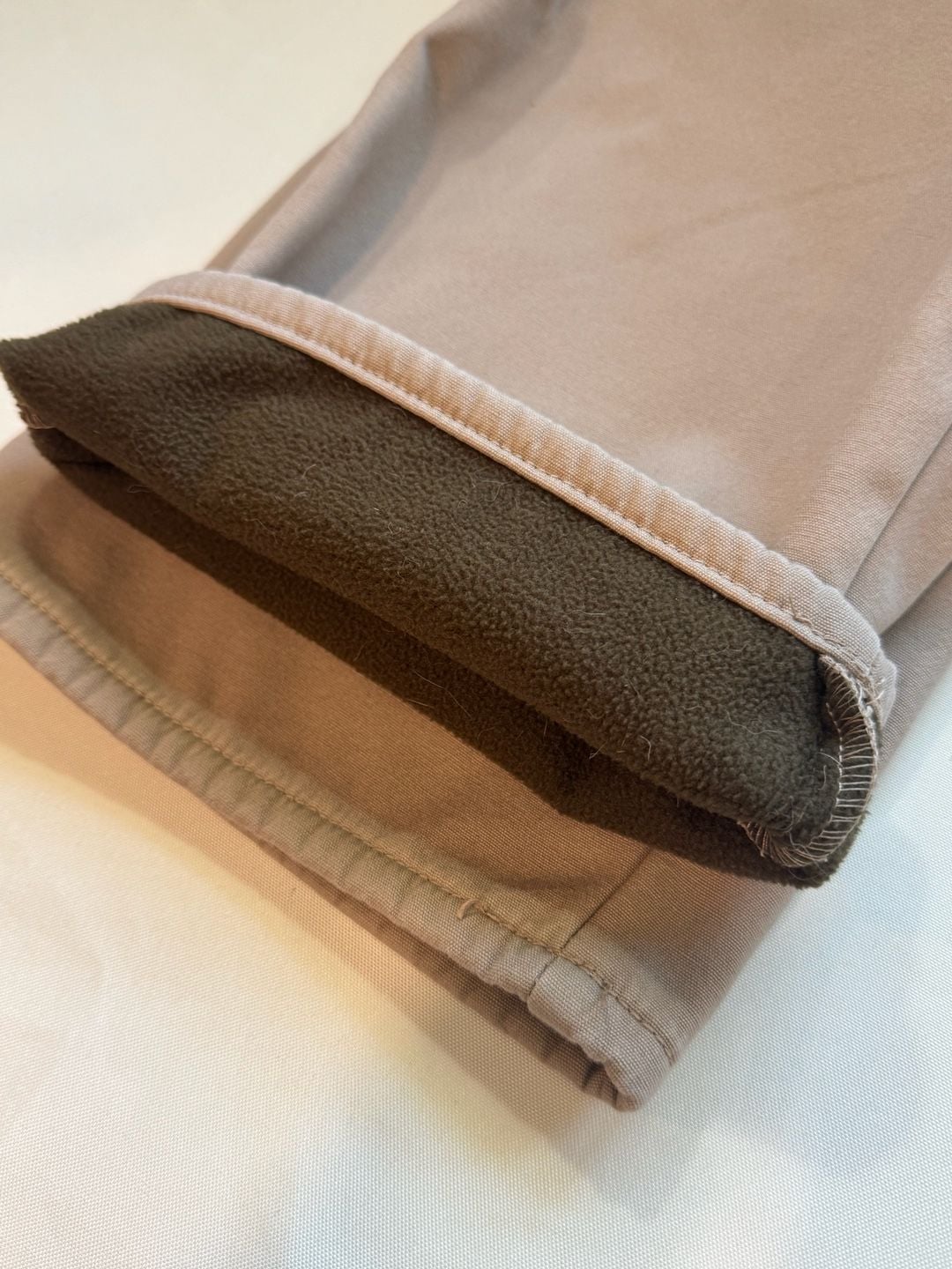 Stanley Fleece Lined Workwear Carpenter Utility Pants Tan Men’s 36x32 9