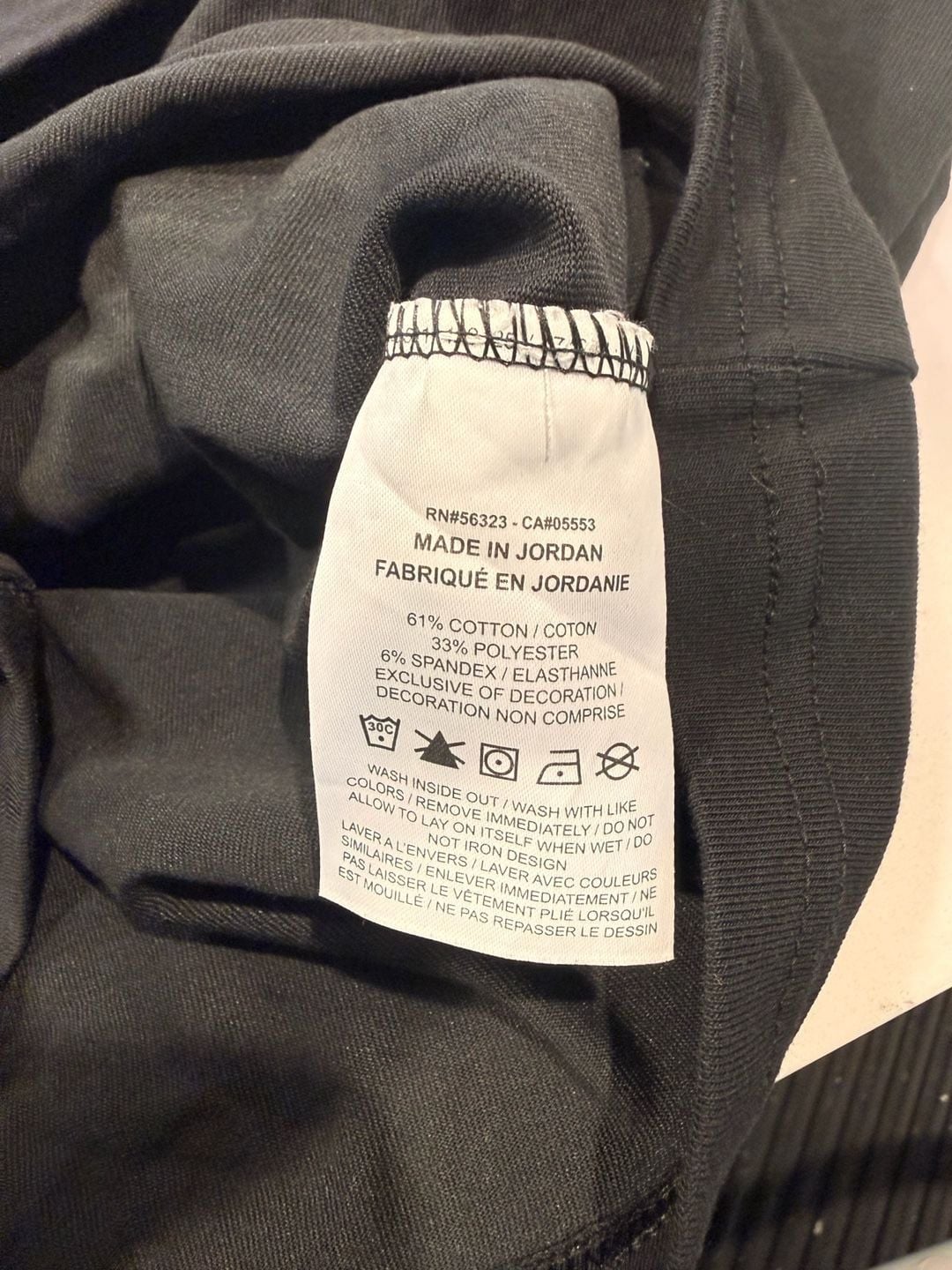 Nike Sportswear Essentials Mock Neck Long Sleeve Top Size S Black 3