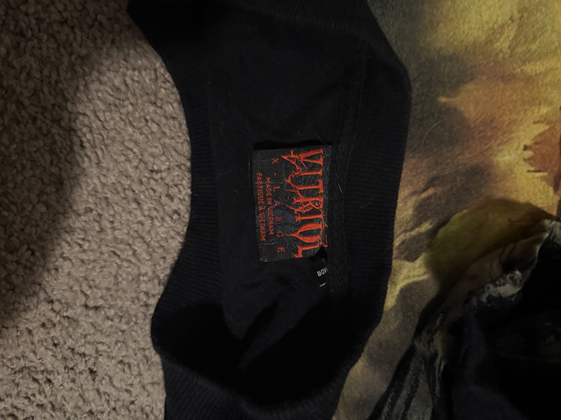 Vitriol Revelations Black Graphic T-Shirt 4
