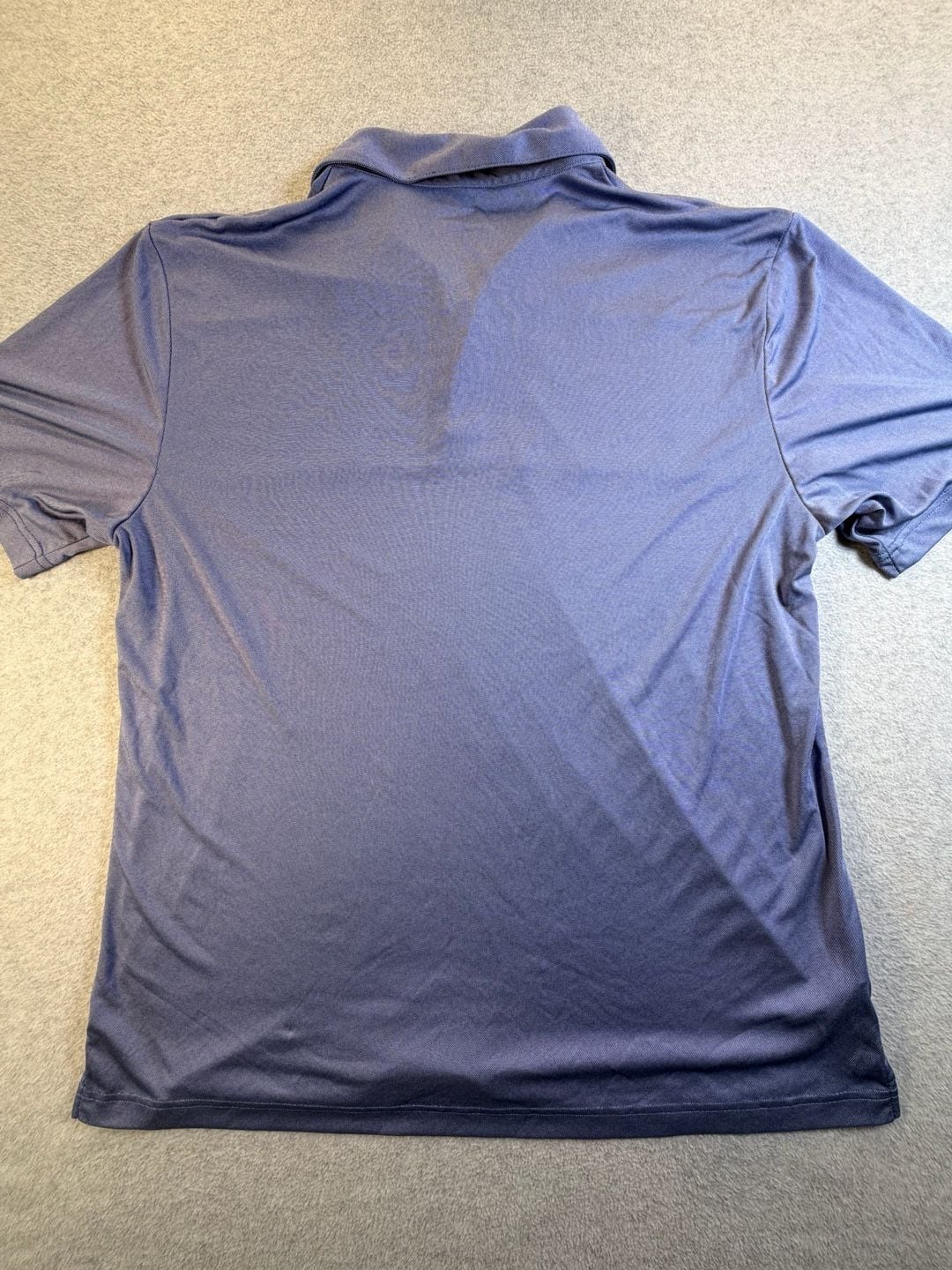 Grand Slam Performance Golf Polo Shirt Size XL Blue Chest Stripe 7