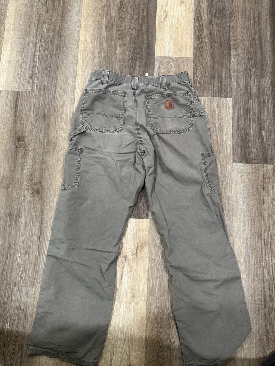 MENS 33x 32 - Carhartt 102291 Unlined Rugged Relaxed Fit Work Pants 4