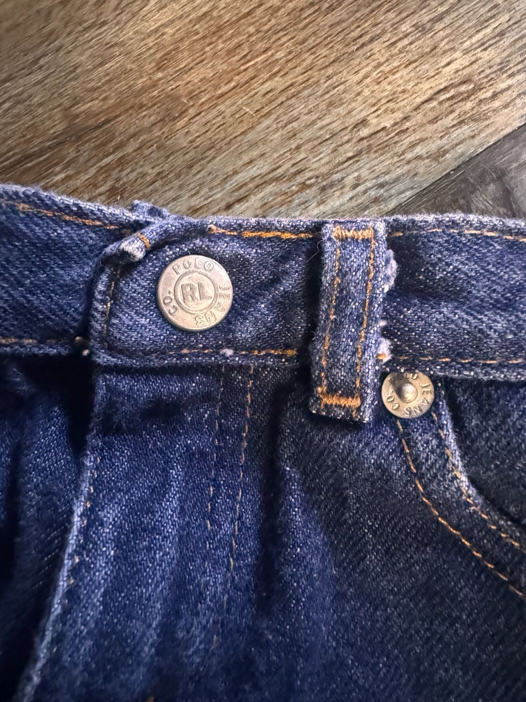 Vintage Polo Jeans Co. Ralph Lauren Denim Jeans Size 12-18M 4