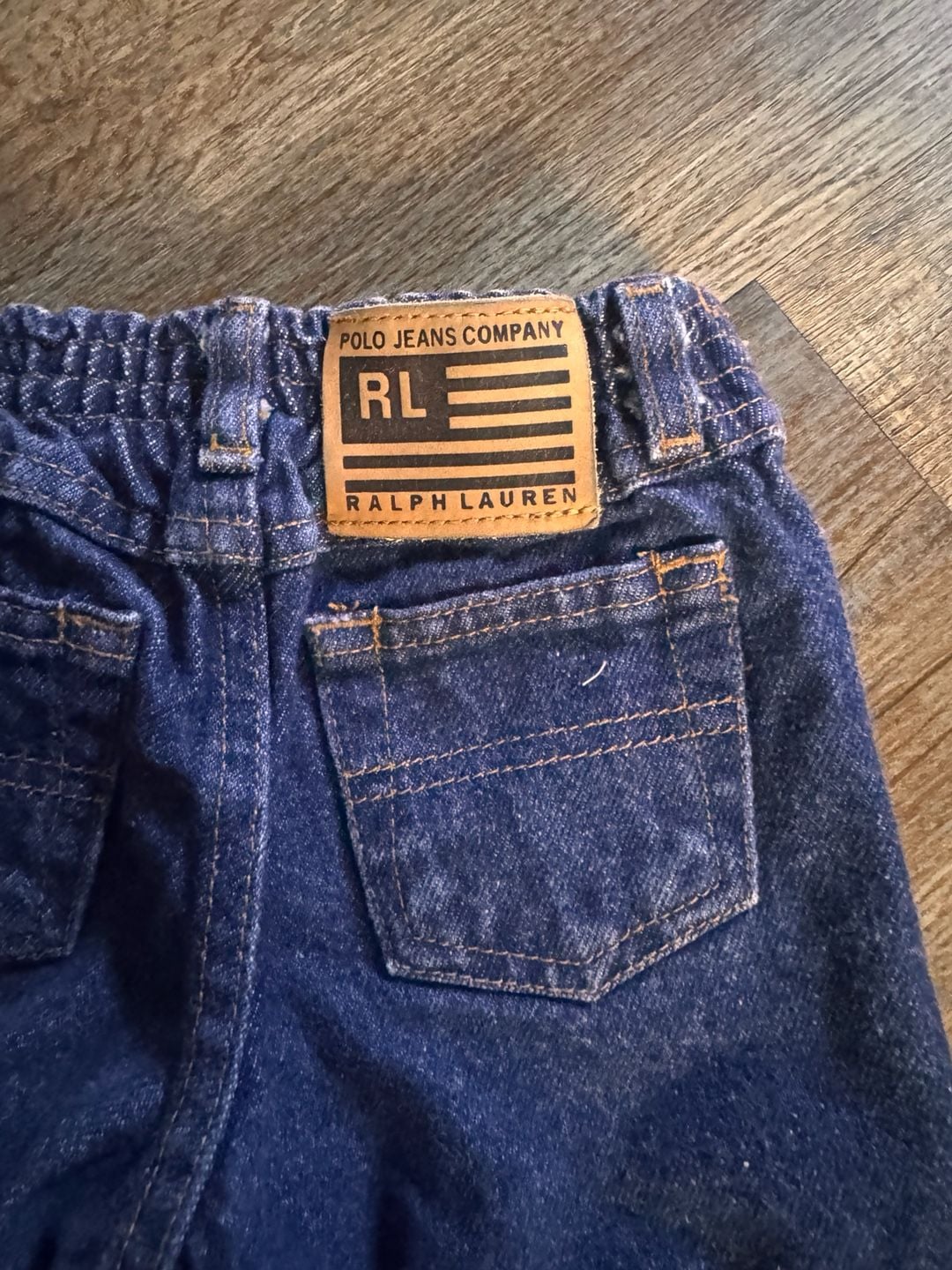 Vintage Polo Jeans Co. Ralph Lauren Denim Jeans Size 12-18M 5
